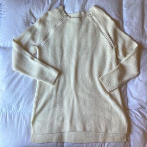 Old Navy Cream Maternity Sweater